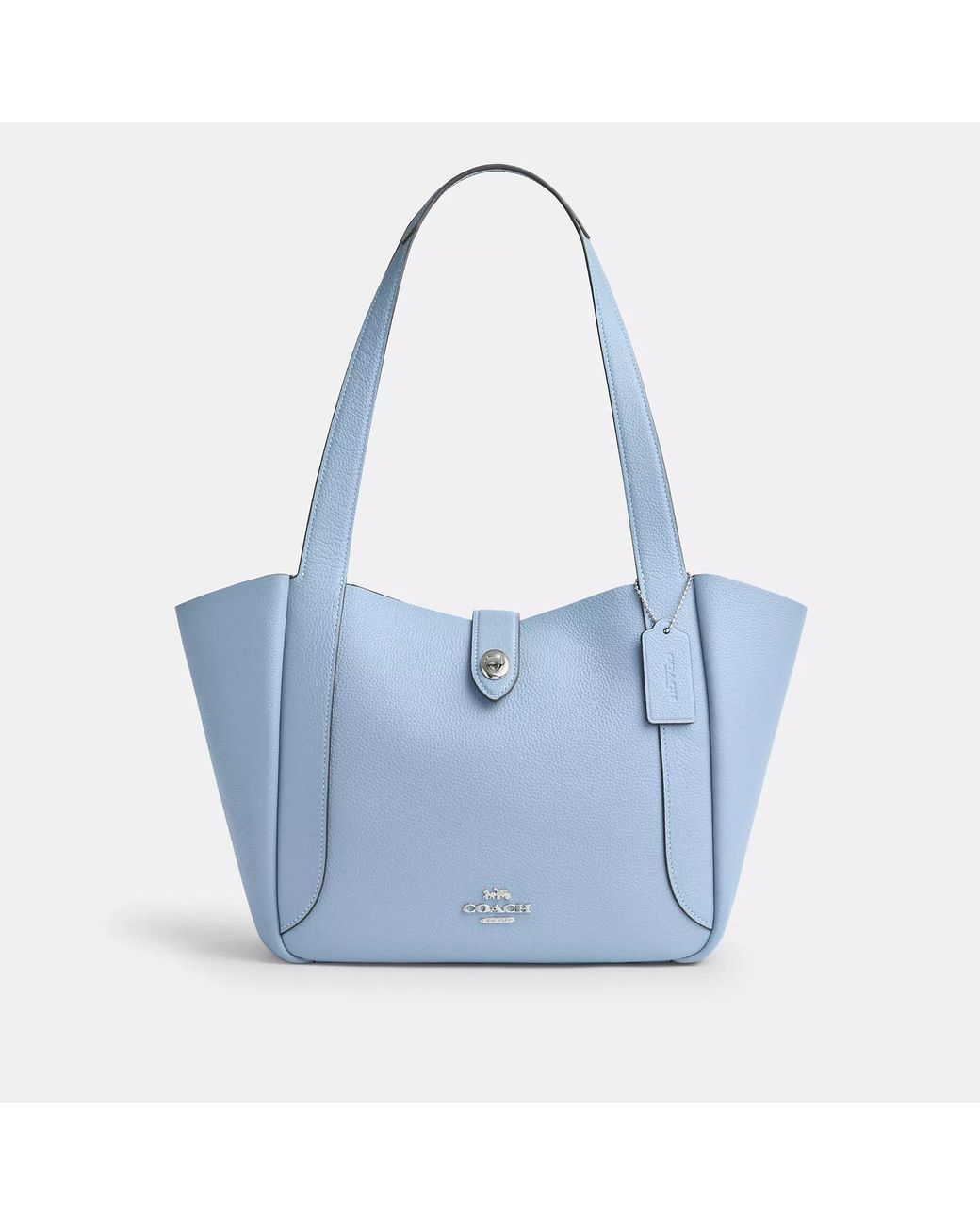 【Coach】Hadley Turnlock Tote Bagトートバッグ ◆国内発送◆ COACH Hadley Turnlock Tote Bag in Blue | Lyst