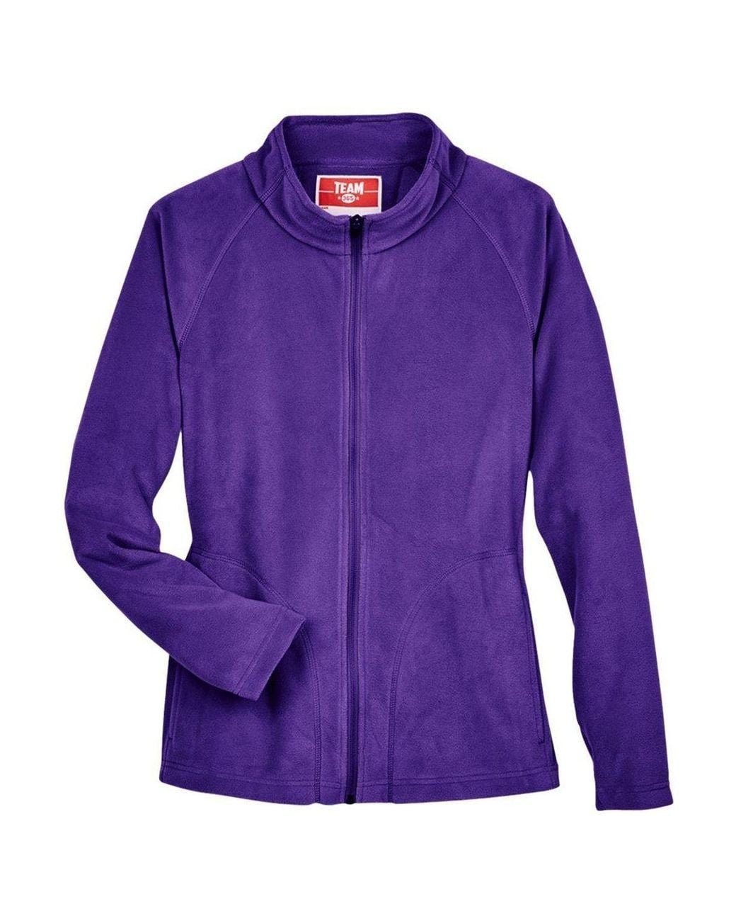 Team 365 Purple Campus Microfleece Jacket