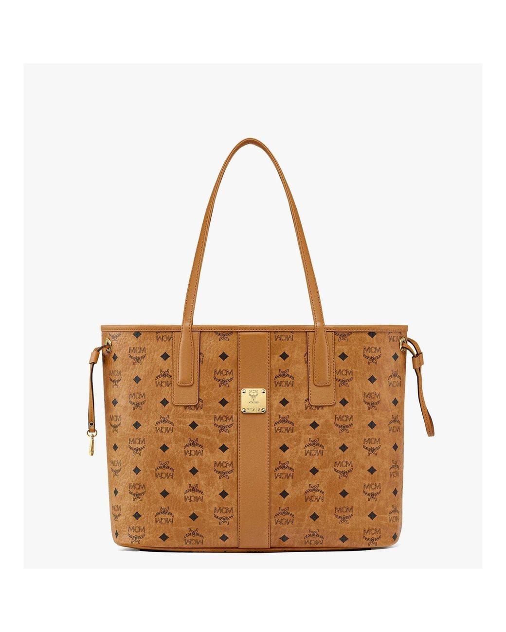 MCM Metallic Reversible Liz Shopper