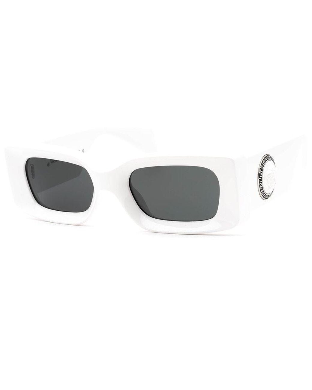 Versace White Ve4474U 52Mm Sunglasses