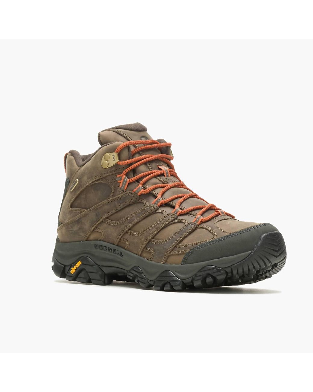 Merrell Moab 3 Prime Mid Waterproof Hiking Boot In Canteen in