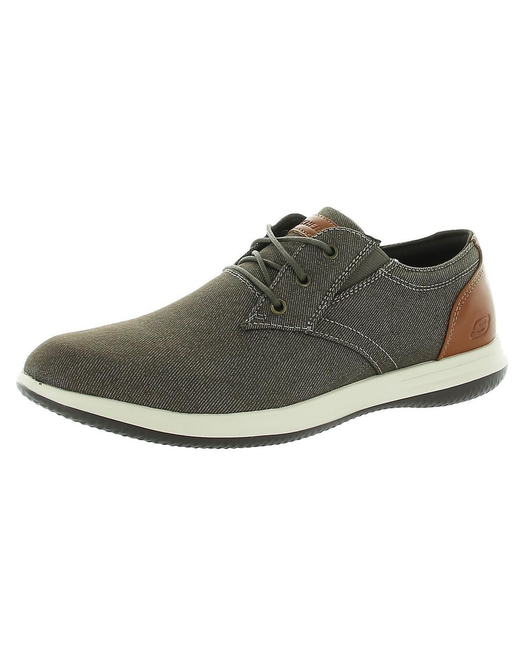 Skechers Darlow remego Canvas Dressy Oxfords in Green for Men Lyst