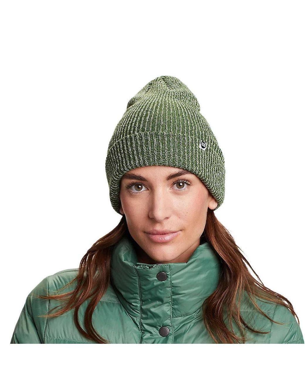 Eddie Bauer Women's Cabin Faux Fur Pom Beanie