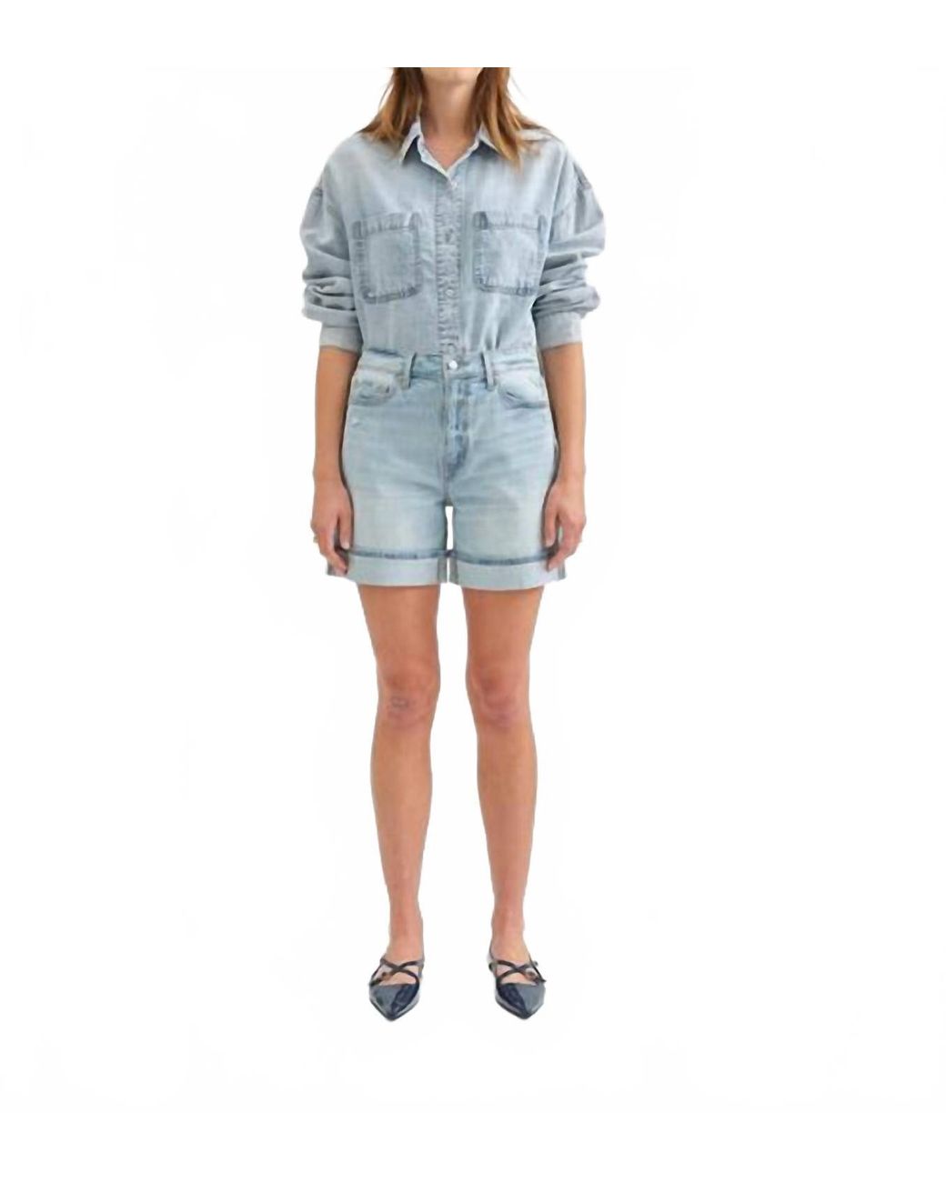 DAZE Blue Easy Rider Short