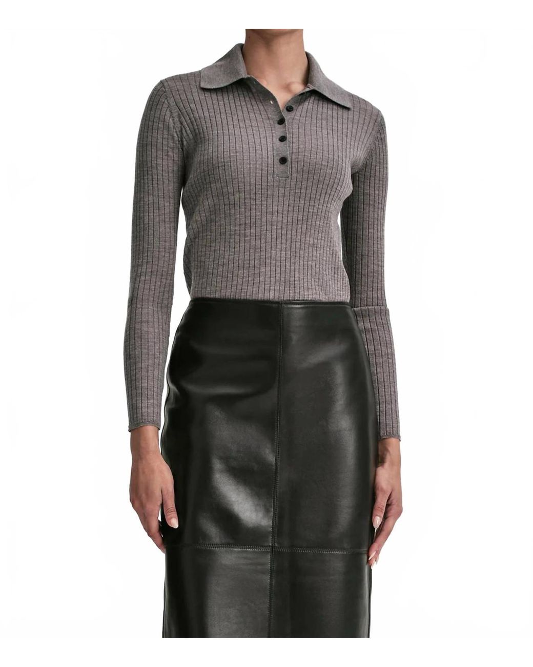 A.L.C. Black Alex Top