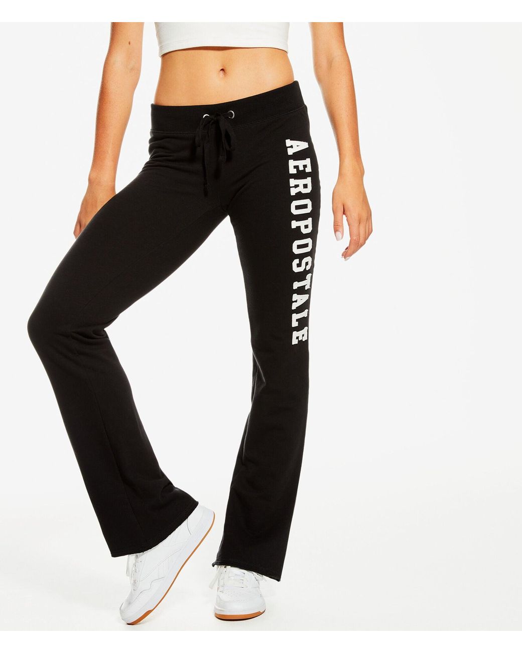 Aéropostale Logo Fit Flare Sweatpants in | Lyst