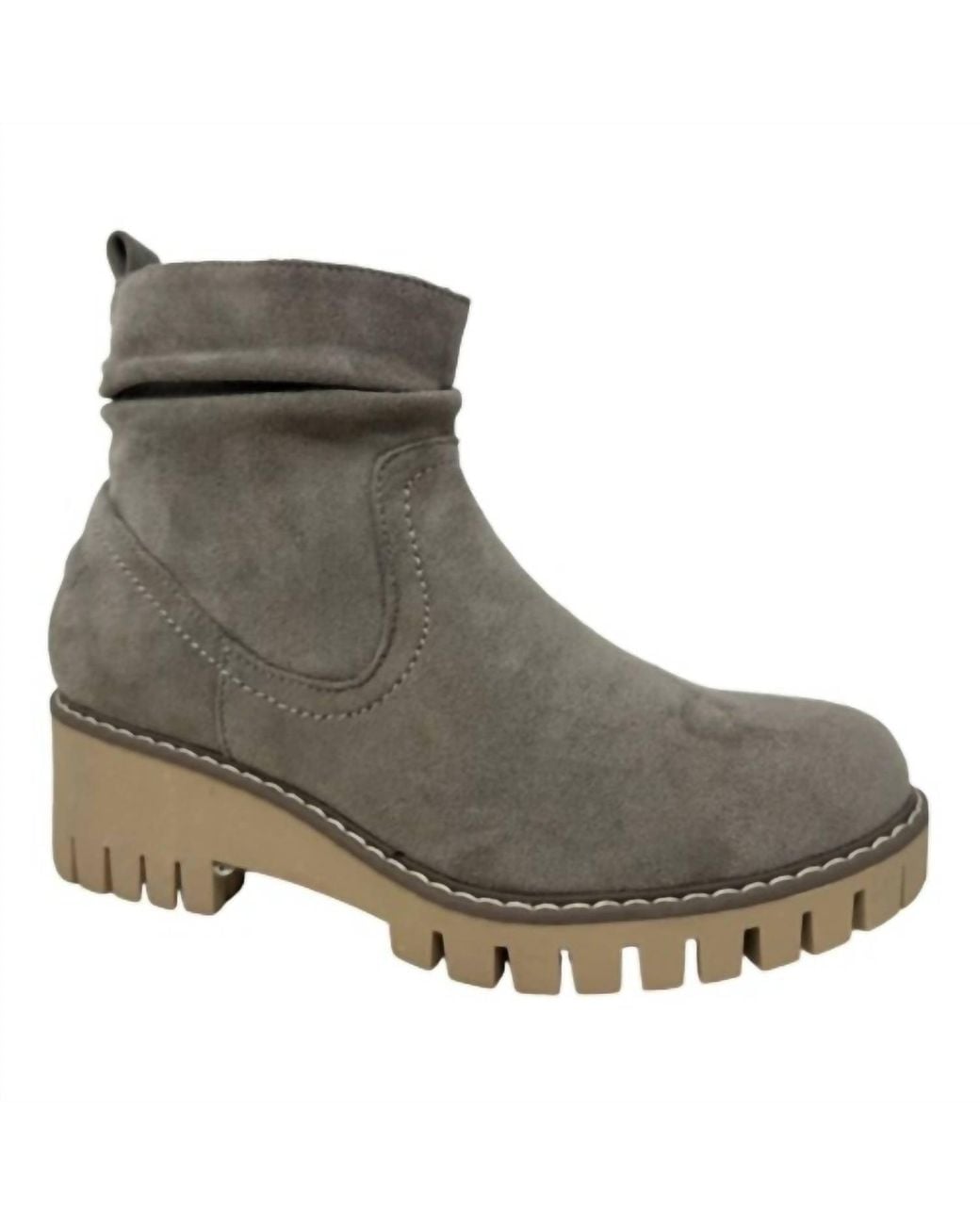 Very G Brown Dashing Sueded Boot