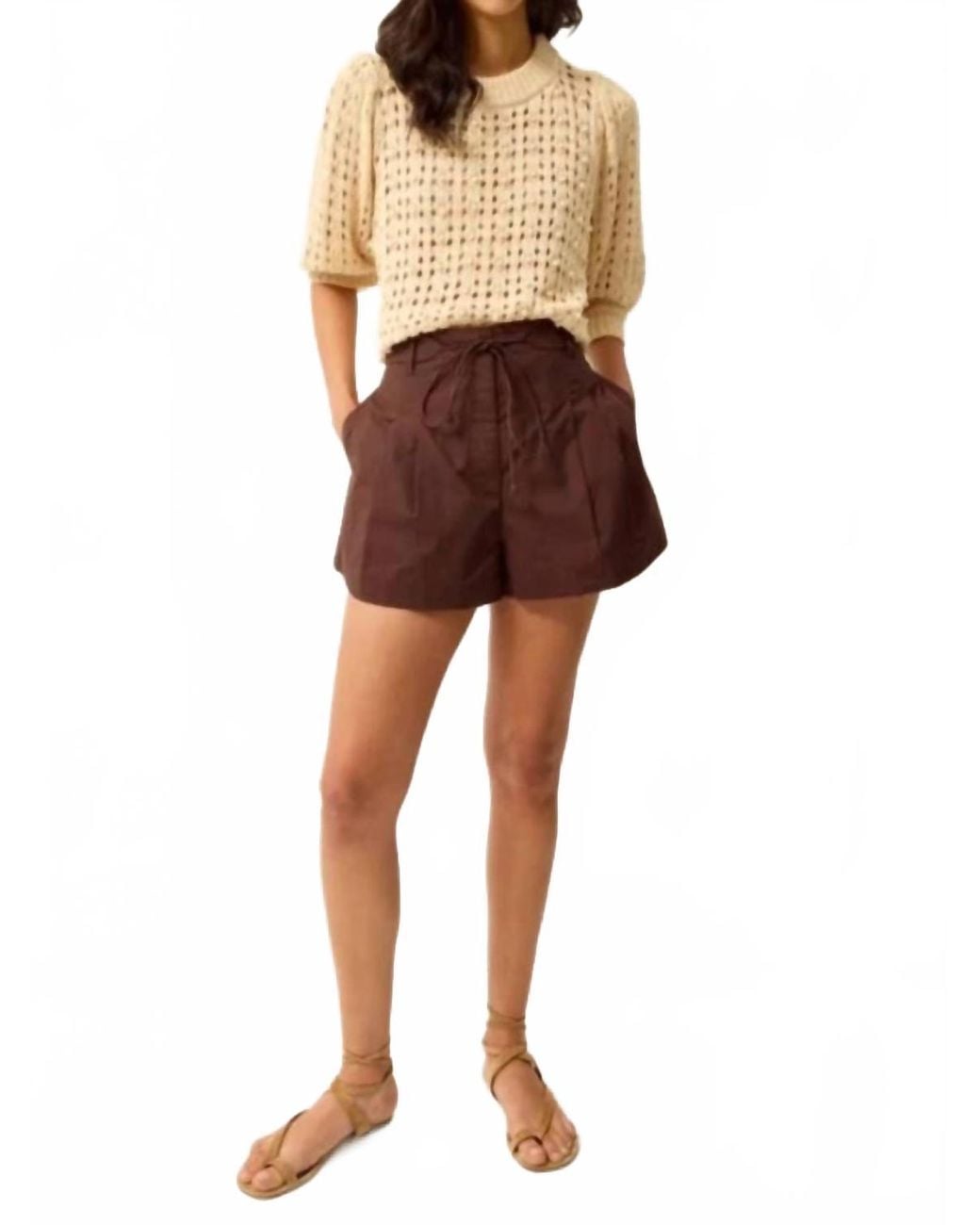 Marie Line Multier Marie Oliver Lander High Waist Short | Lyst