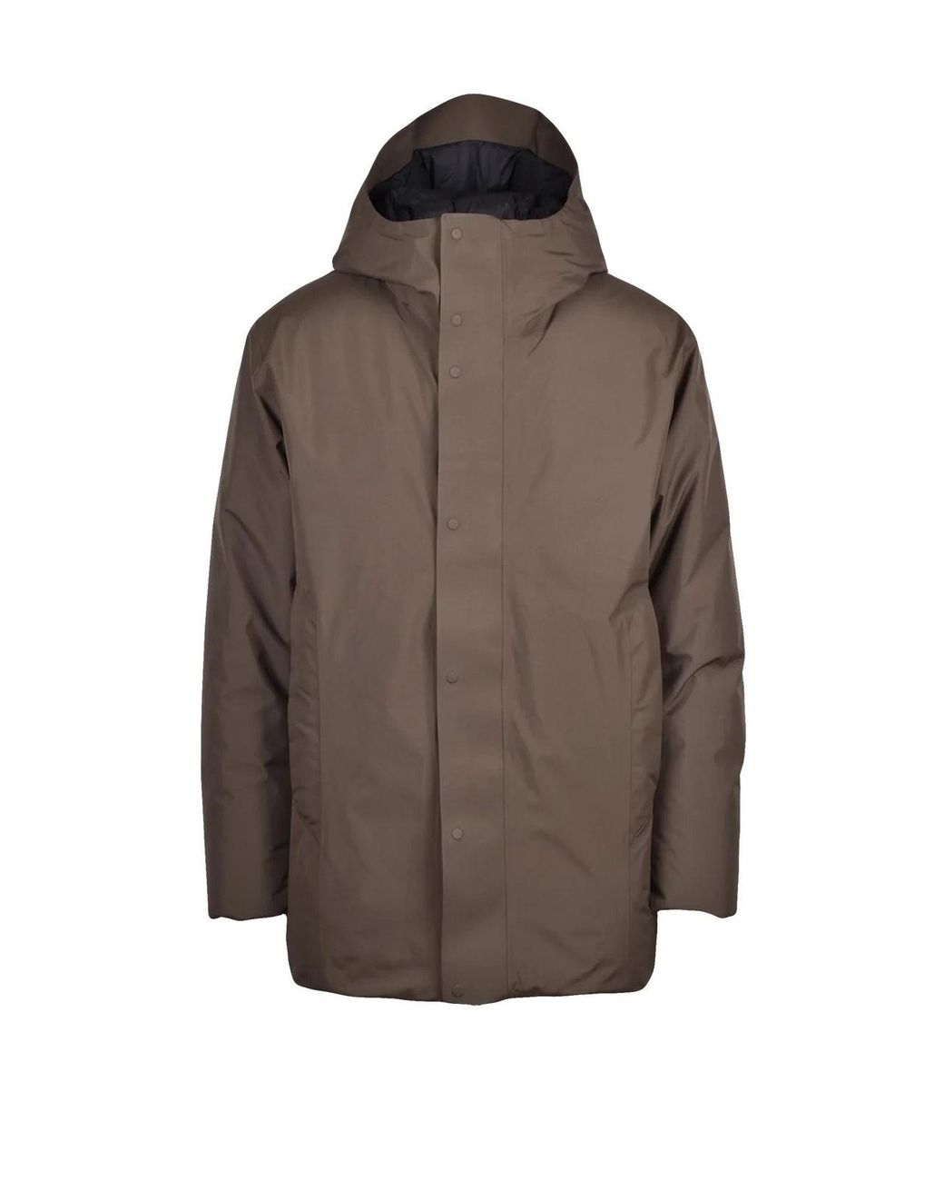 Goldwin Brown Khaki Gore-Tex Waterproof Down Jacket for men