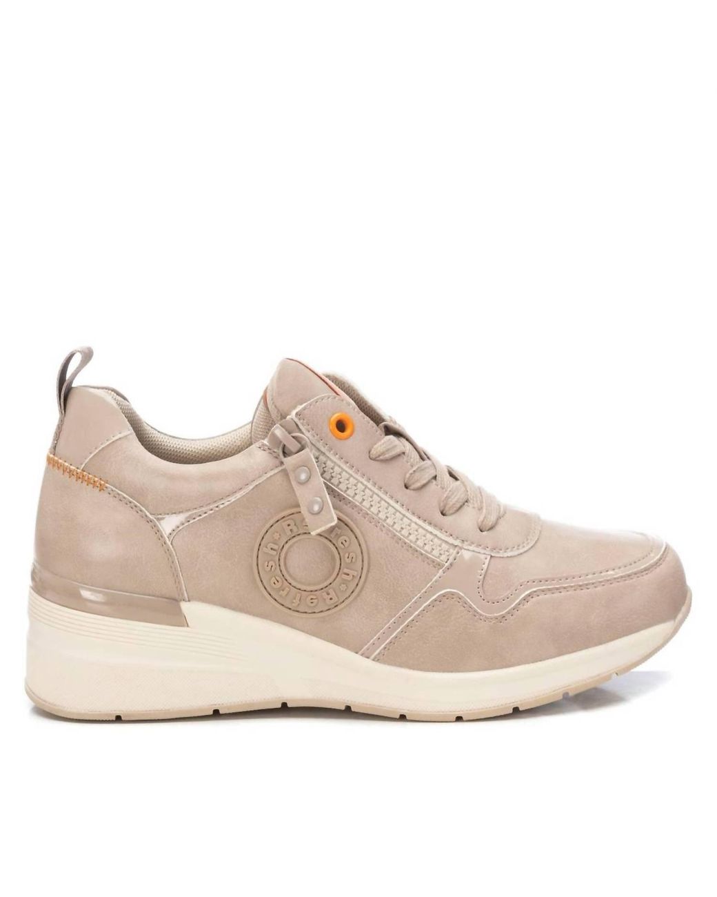 Xti Natural Wedge Trainer Sneakers