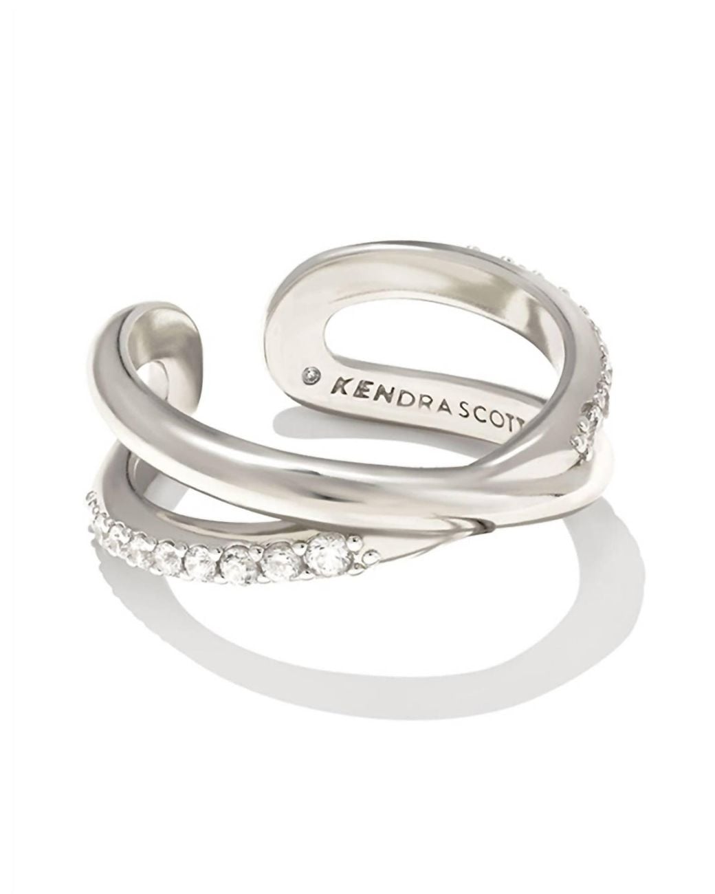 Kendra Scott White Annie Infinity Ring