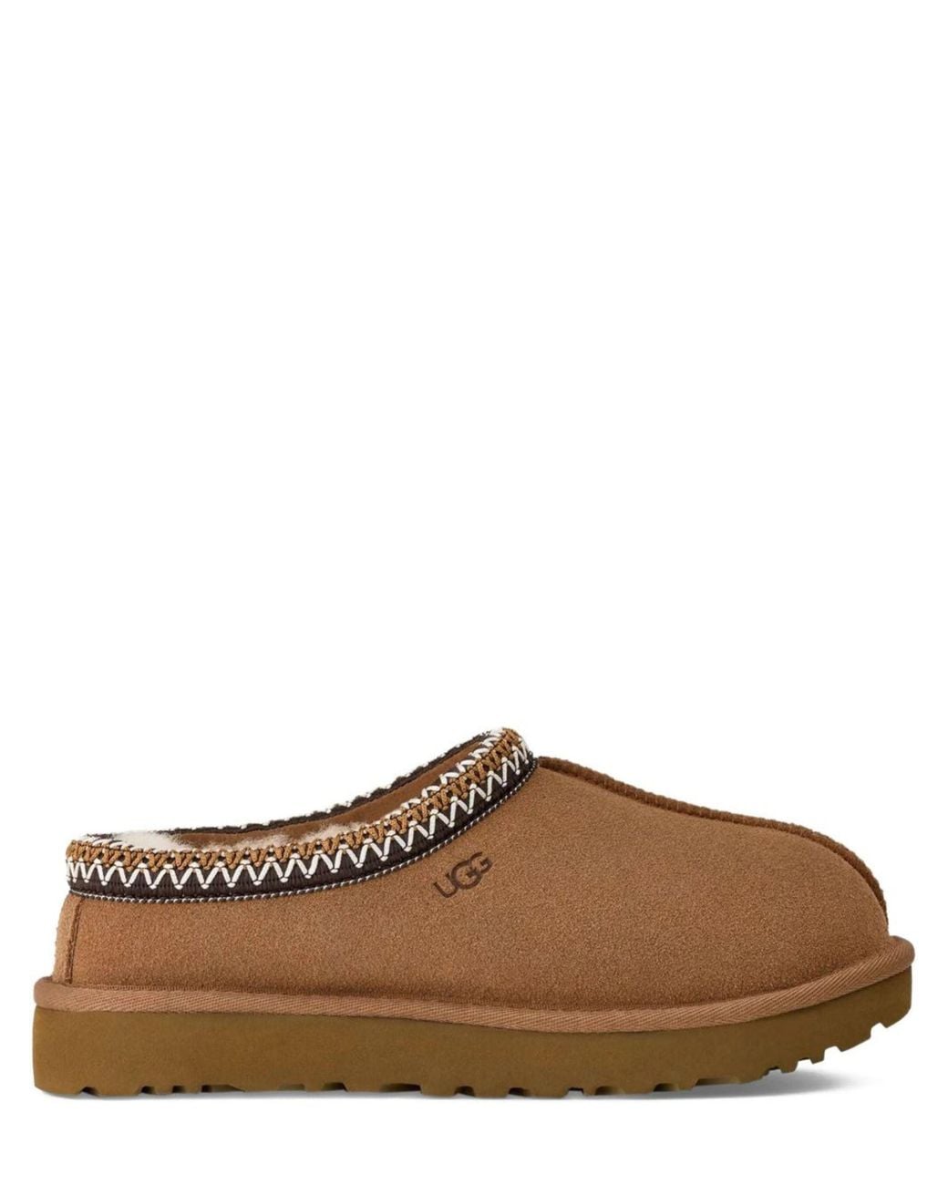 Ugg Brown Suede Slip-On Sandals