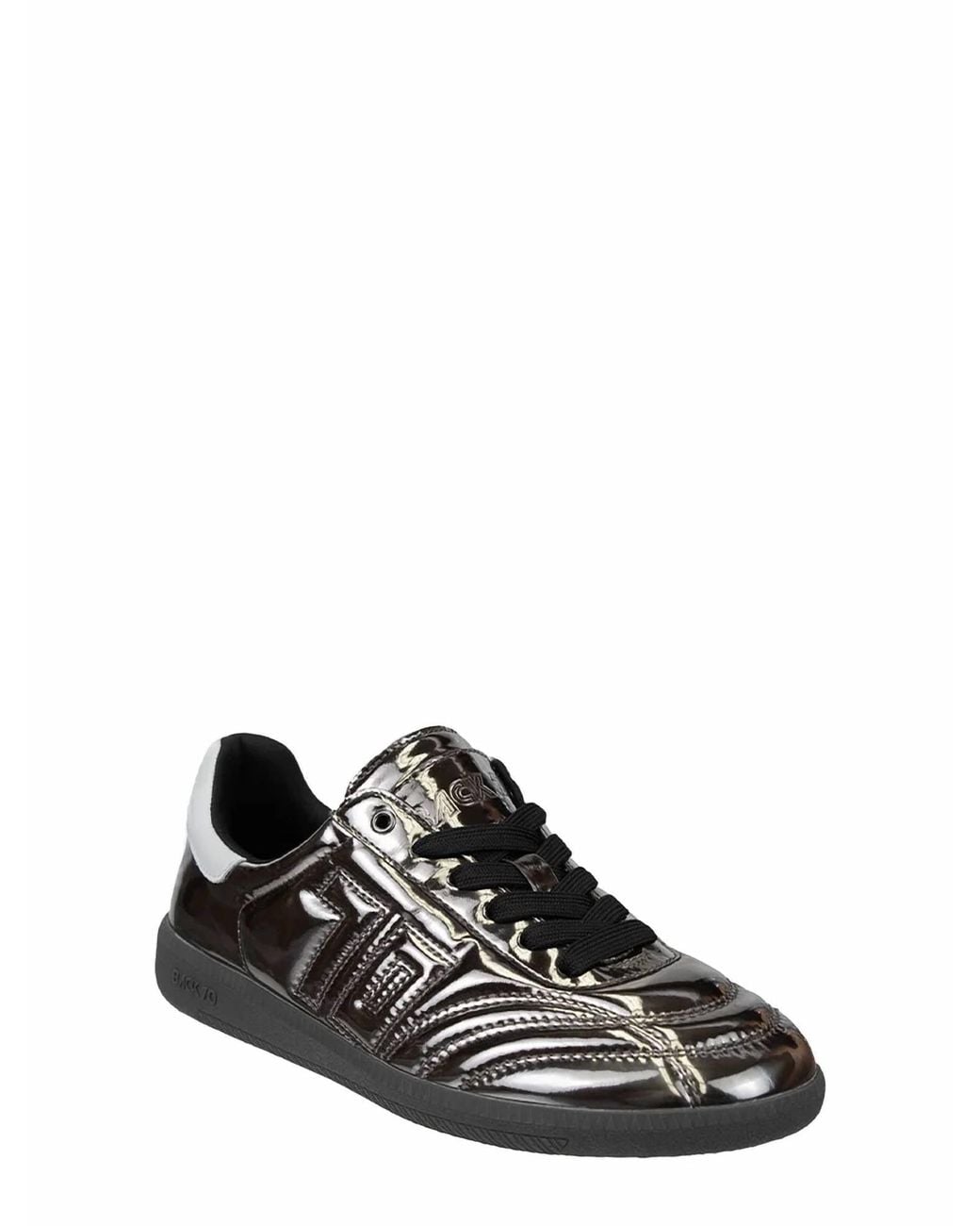 Back 70 Black Fluffy Sneaker