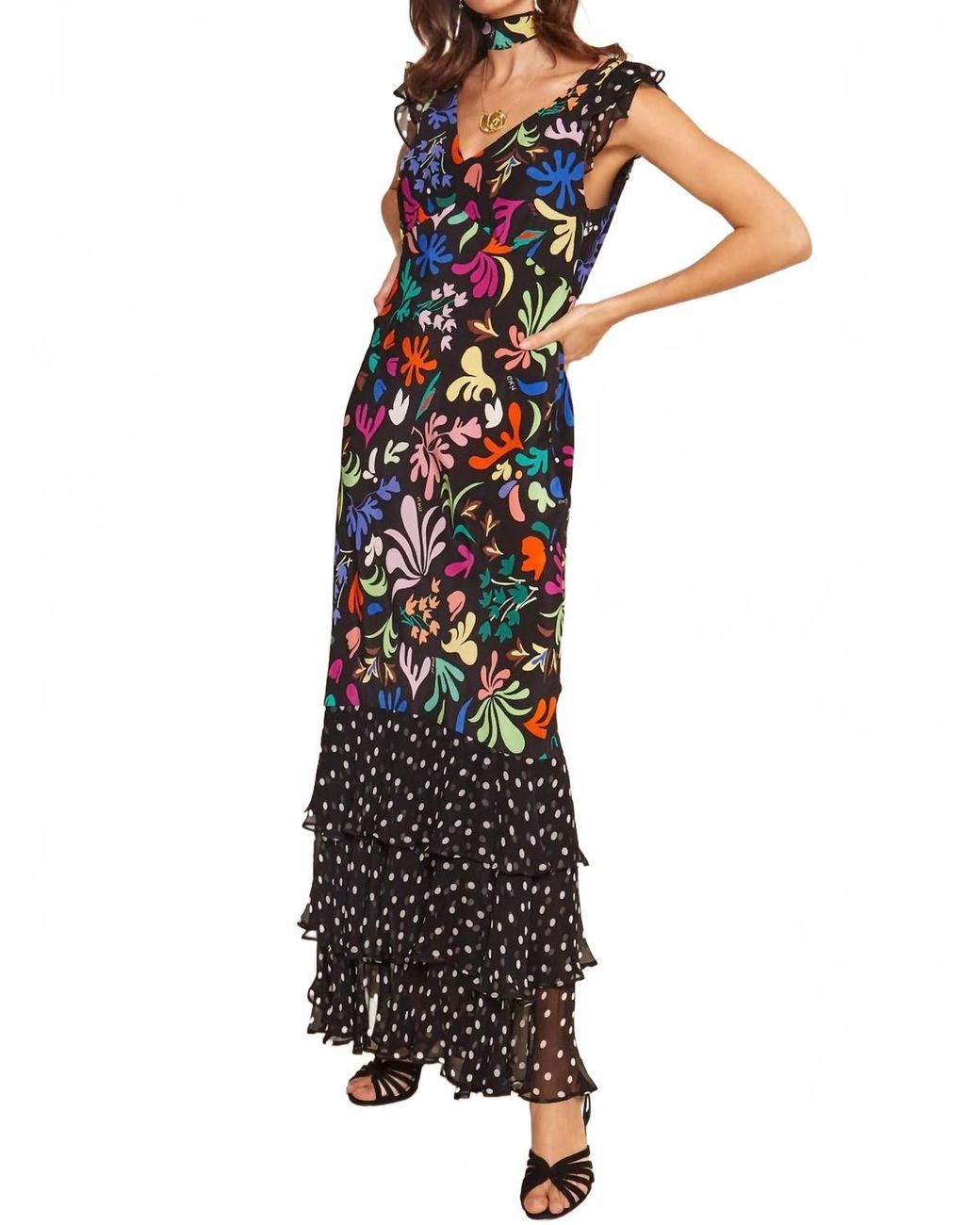 Rixo Multicolor Ossy 2 Dress