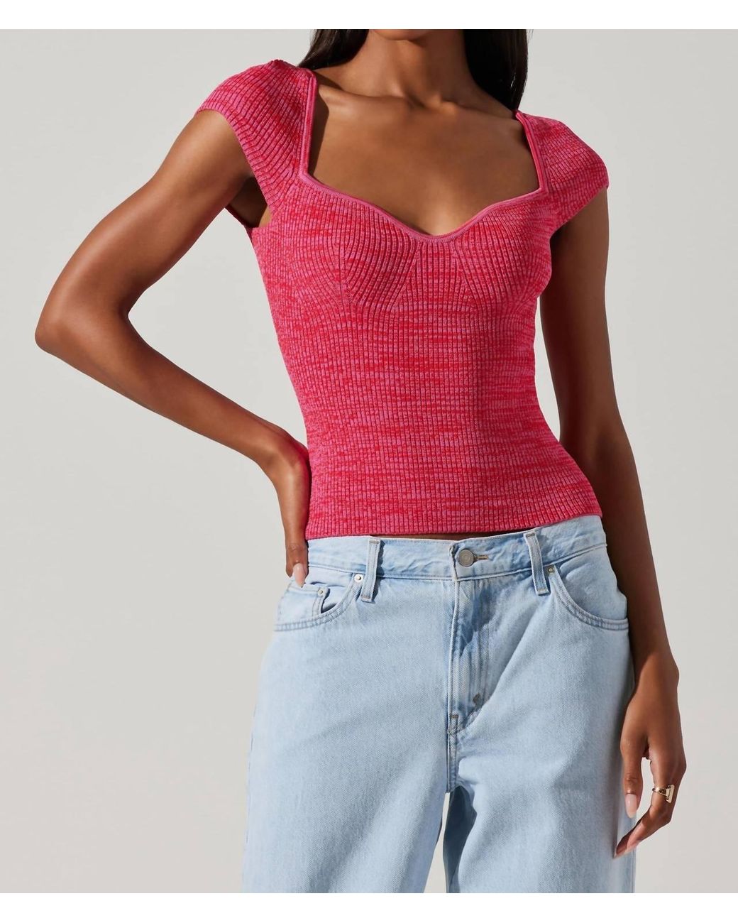 Astr Red Eloah Top