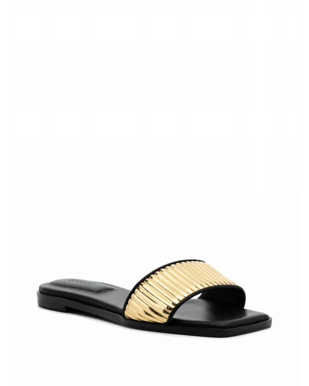 Jonathan Simkhai White Carter Flat Sandals