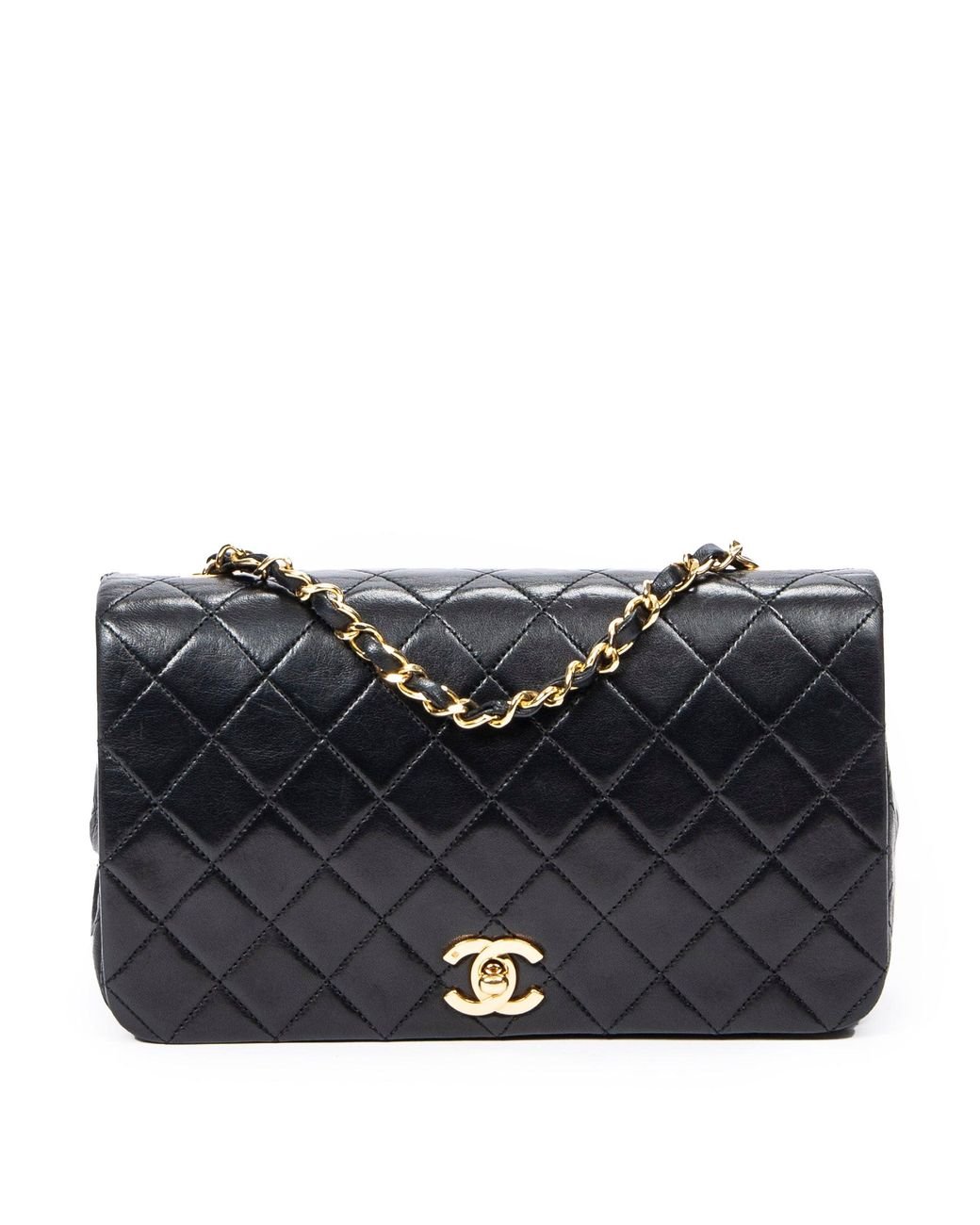 Vintage CHANEL Paris Limited Double Flap Quilted Black Lambskin Should –  KimmieBBags LLC