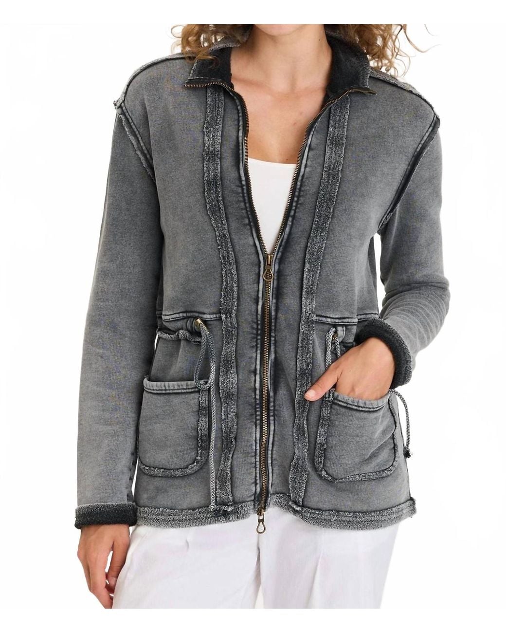 XCVI Gray Lemont Jacket