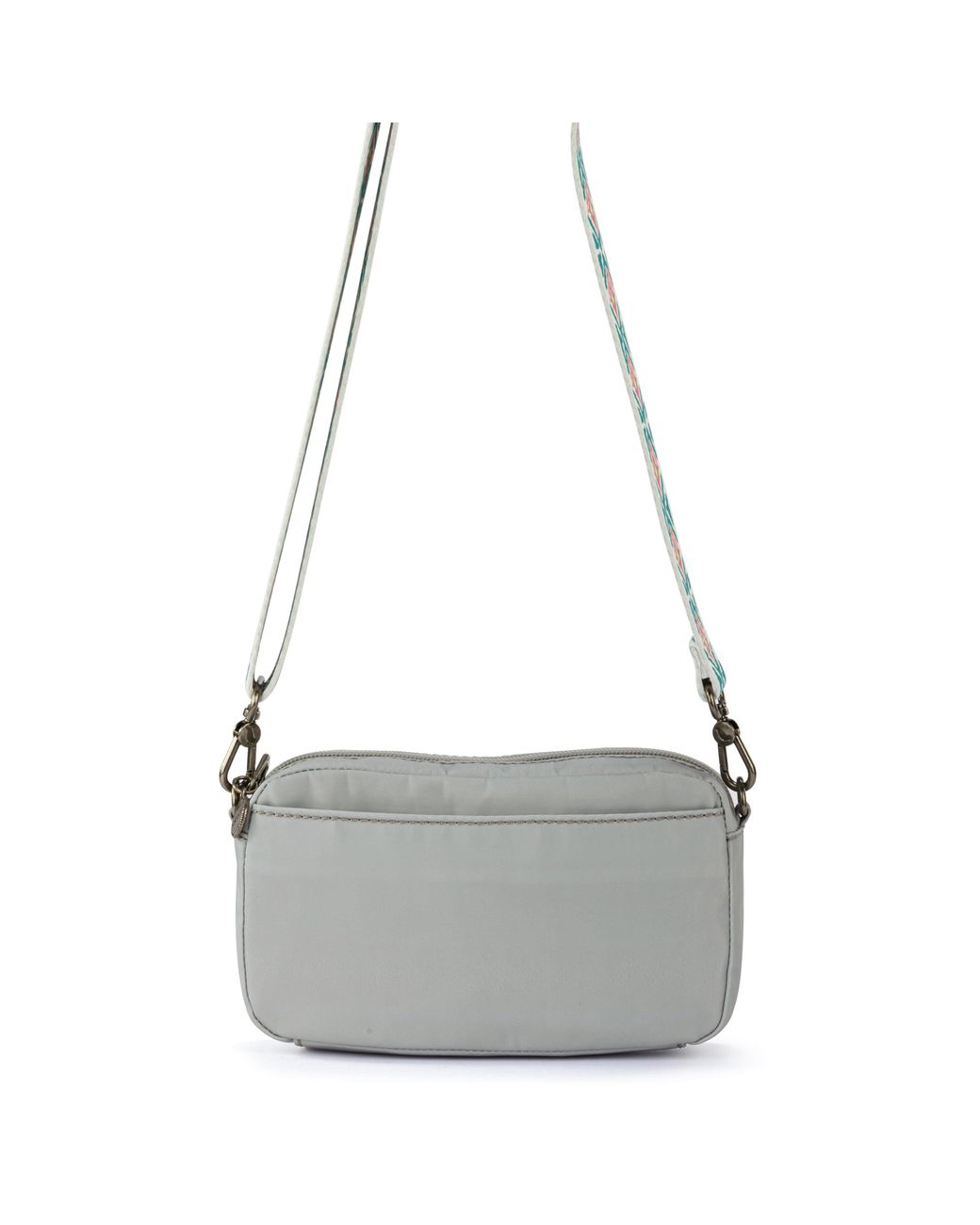 SAKROOTS LODI SMARTPHONE CROSSBODY - LIGHT GREY