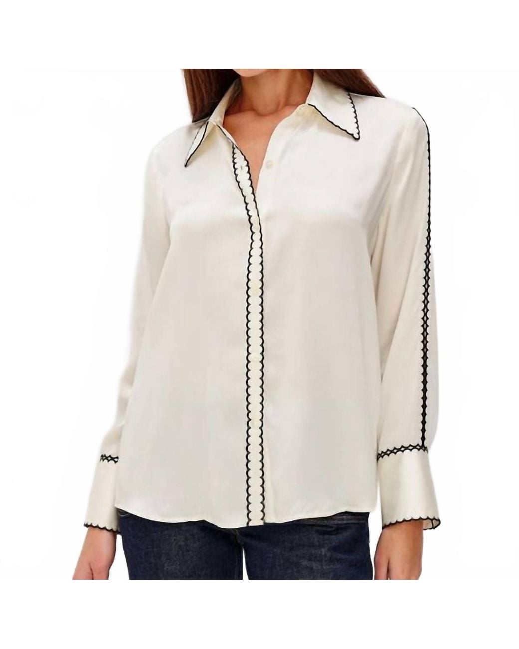 Rails White Aloise Blouse