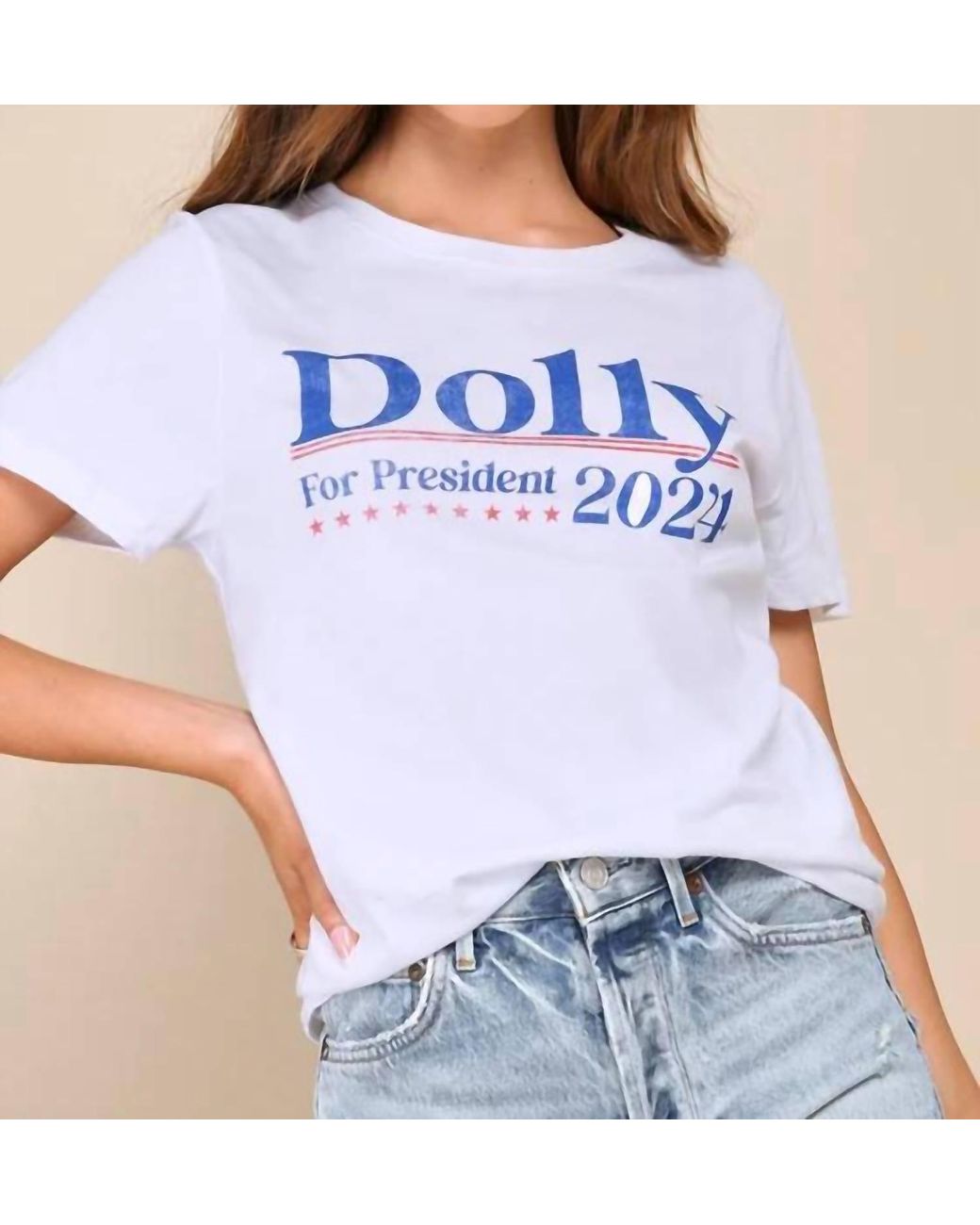 Prince Peter Blue Vote For Dolly Tee