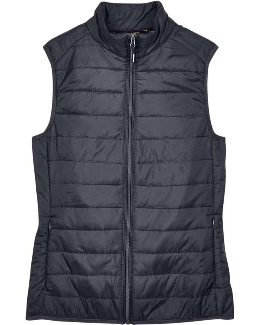 CORE365 Black Prevail Packable Puffer Vest