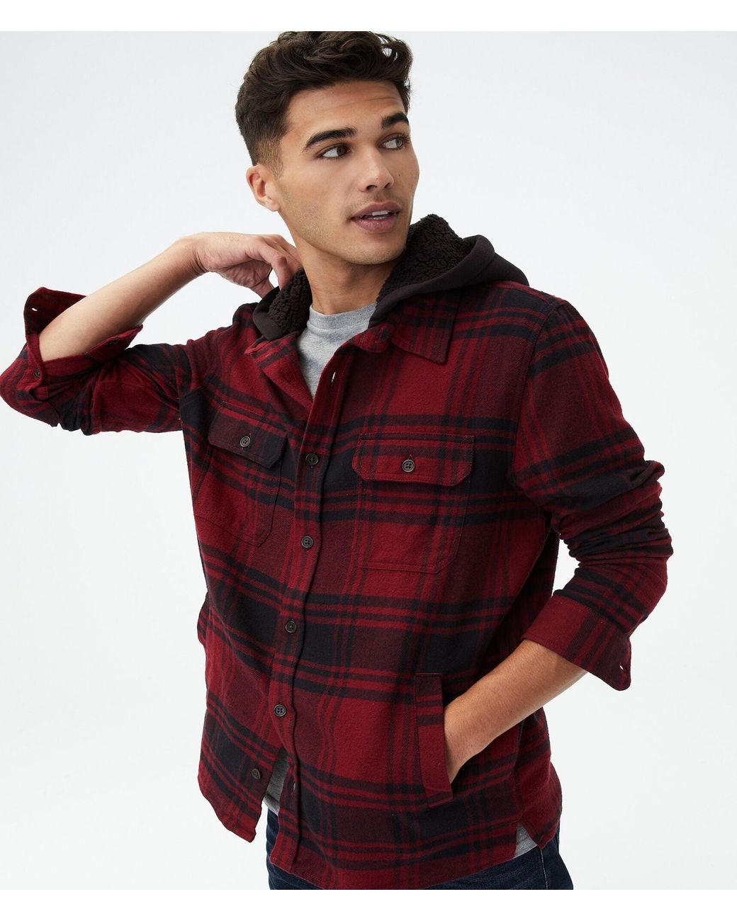 aeropostale flannel shirts