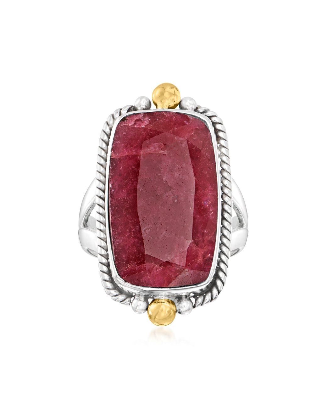Ross-Simons Red Ruby Ring