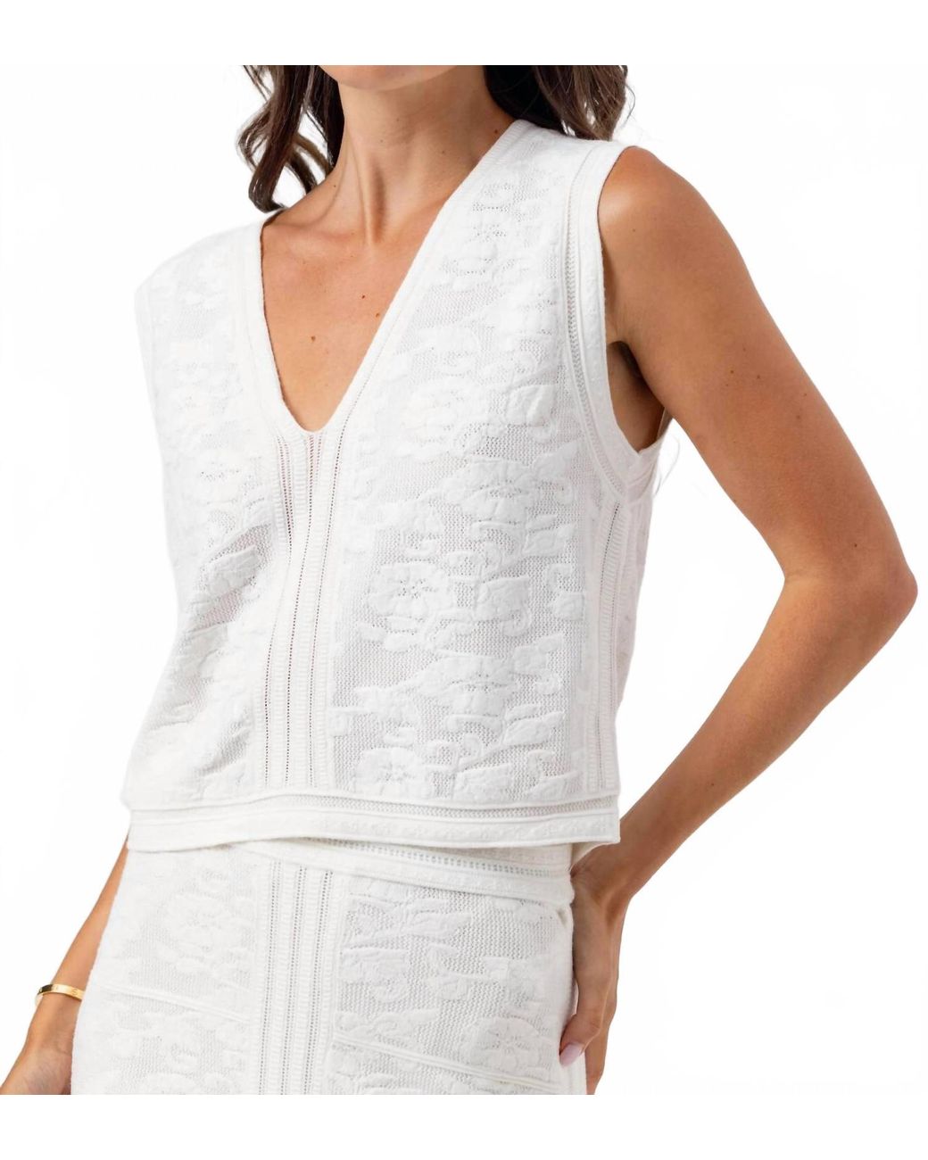 Sundays White Clover Top