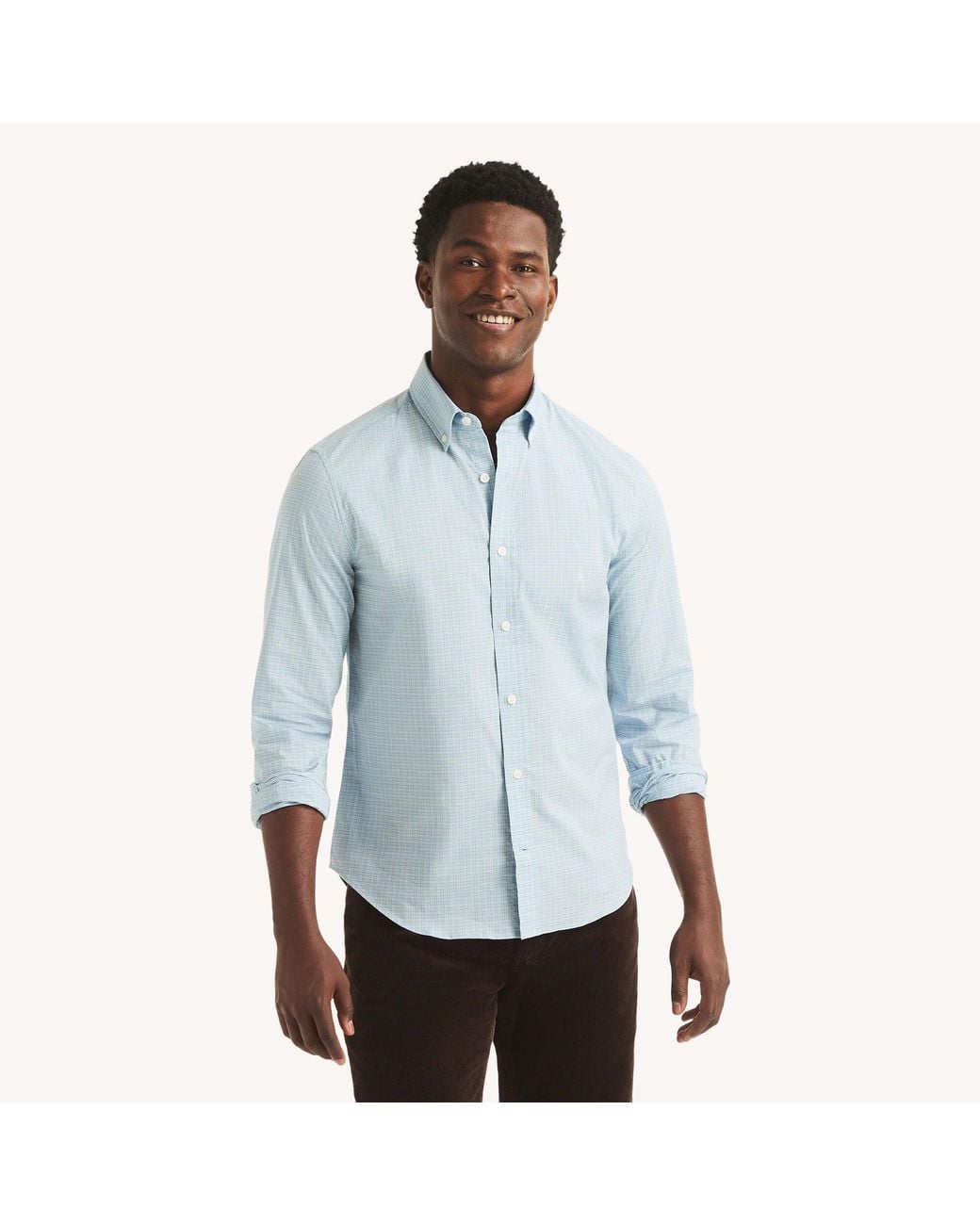 green emerald velvet dress Nautica Slim Fit Performance Super Shirt