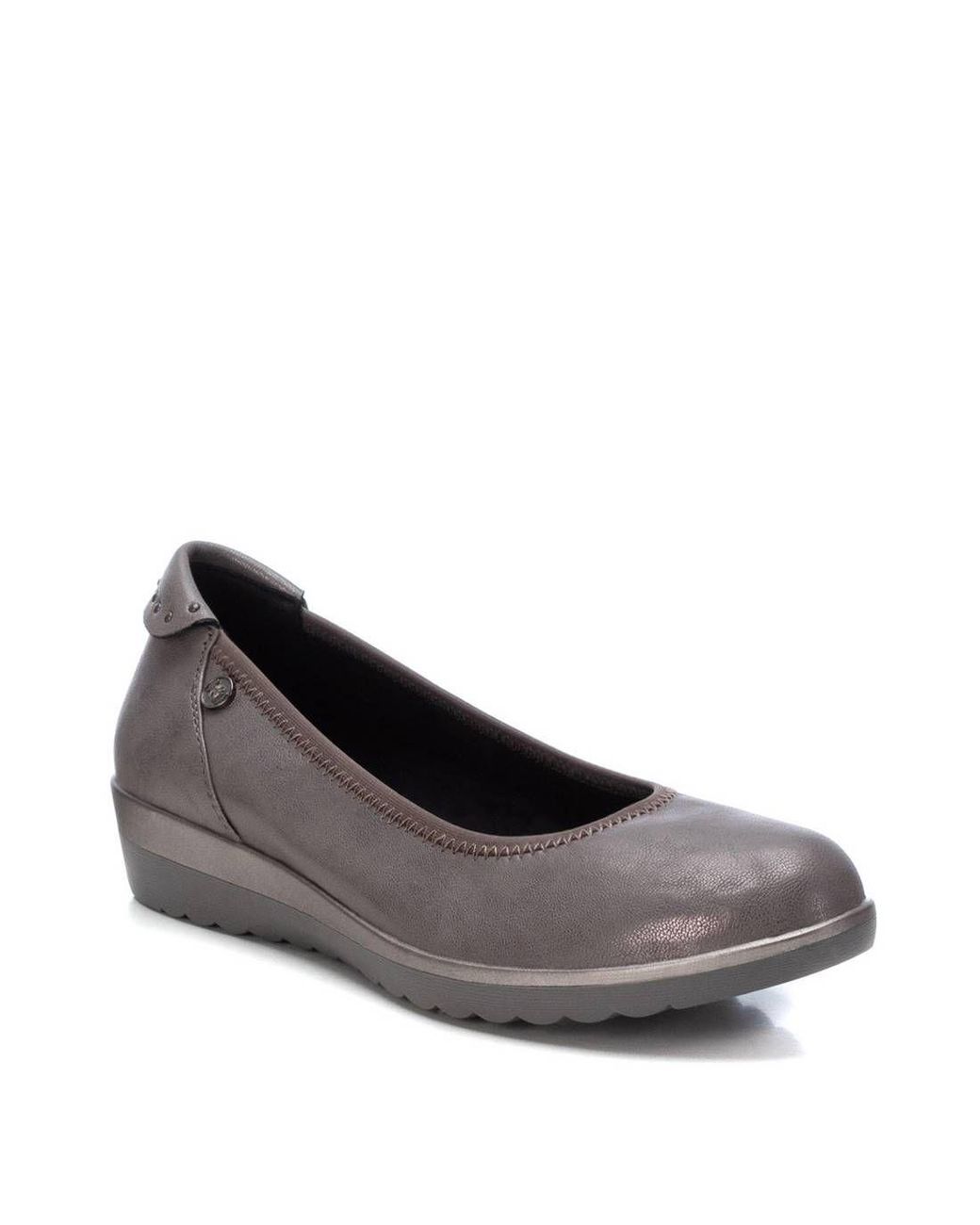 Xti Gray Ballet Flats By