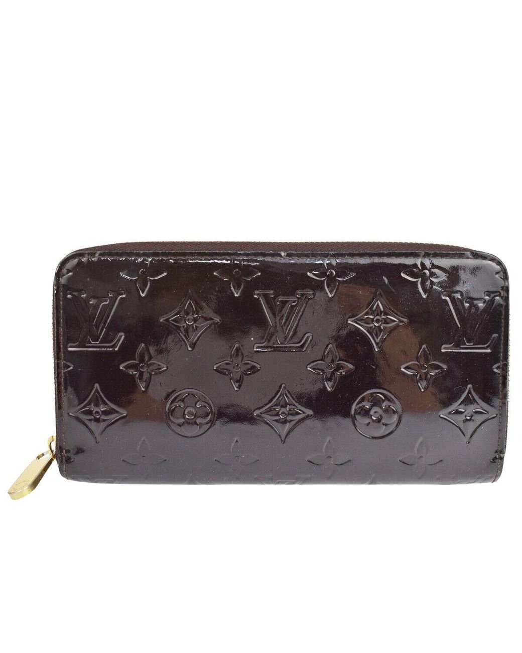 Louis Vuitton Portefeuille Zippy Patent Leather Wallet (pre-owned
