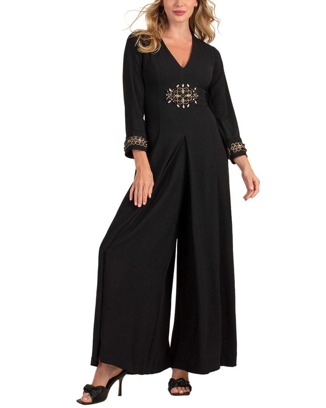 Trina turk black jumpsuit 2025