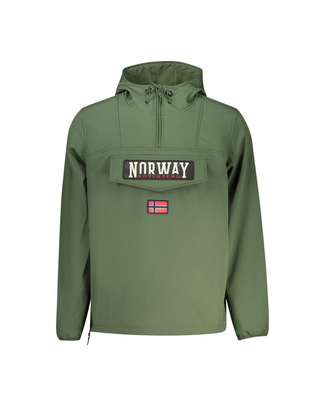 Norway 1963 Green Polyester Jacket for men