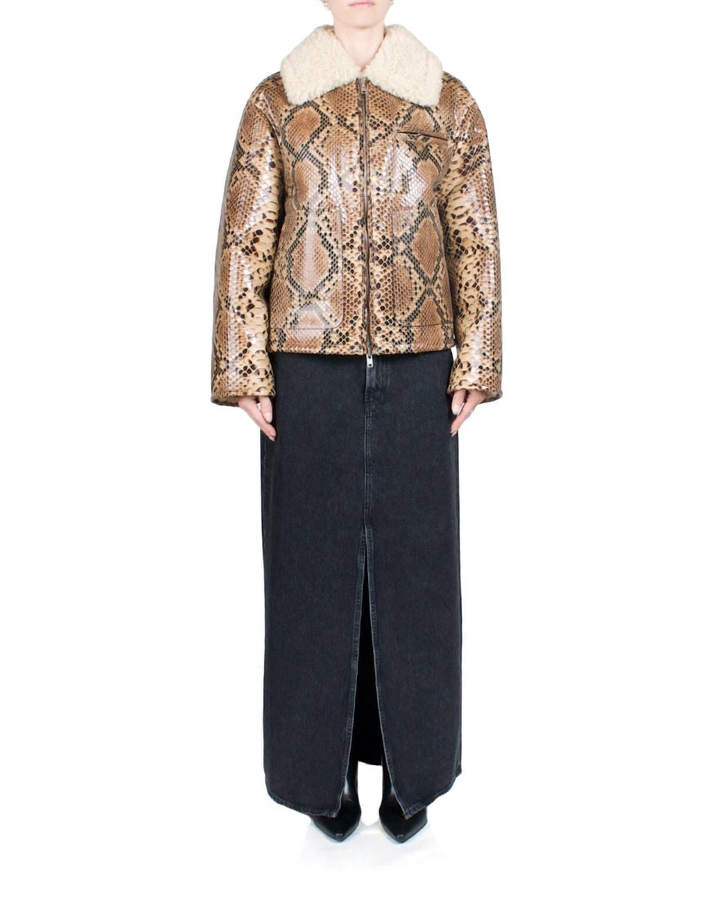 Stand Studio Black Kaz Jacket