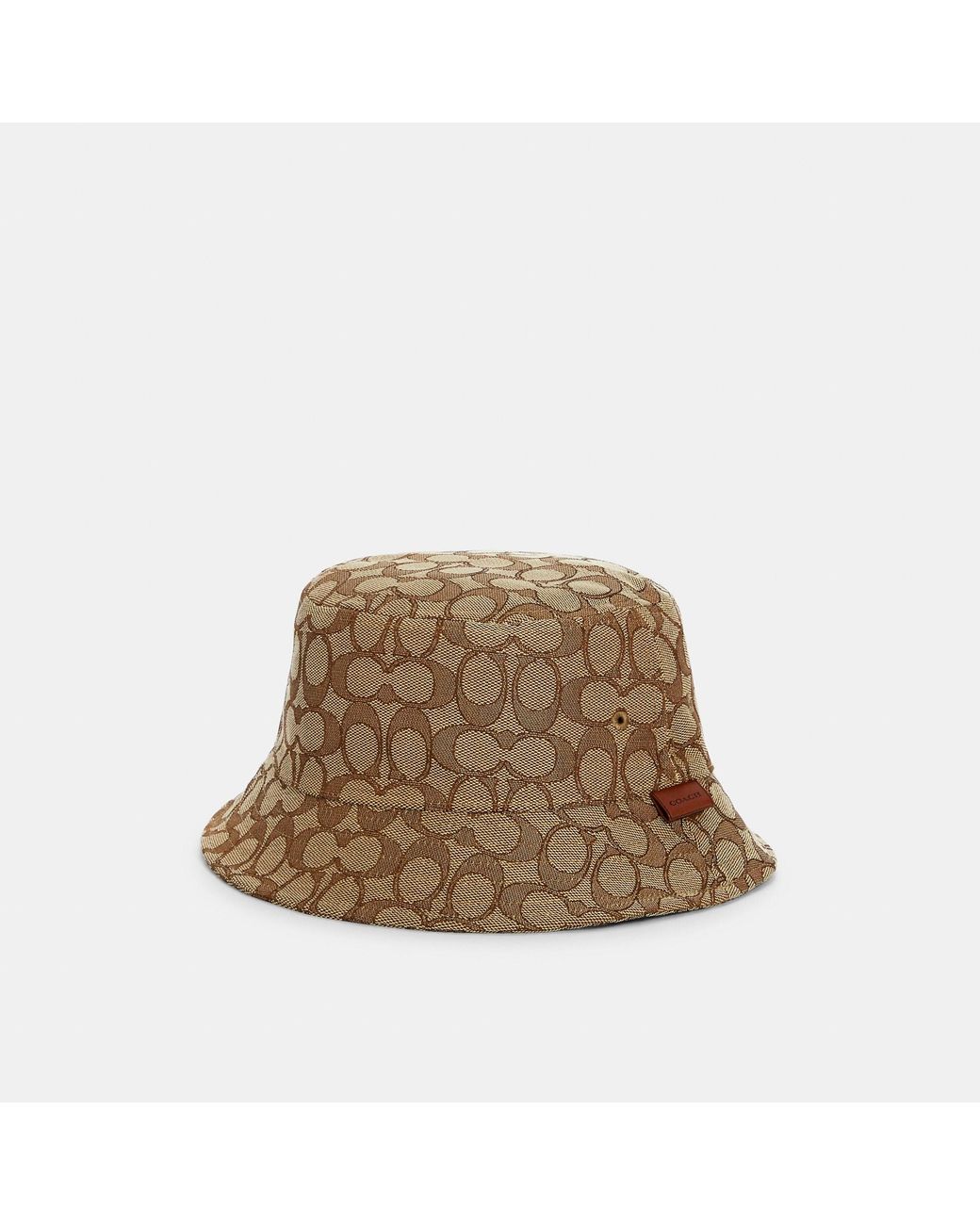 Coach Outlet Cotton Signature Bucket 