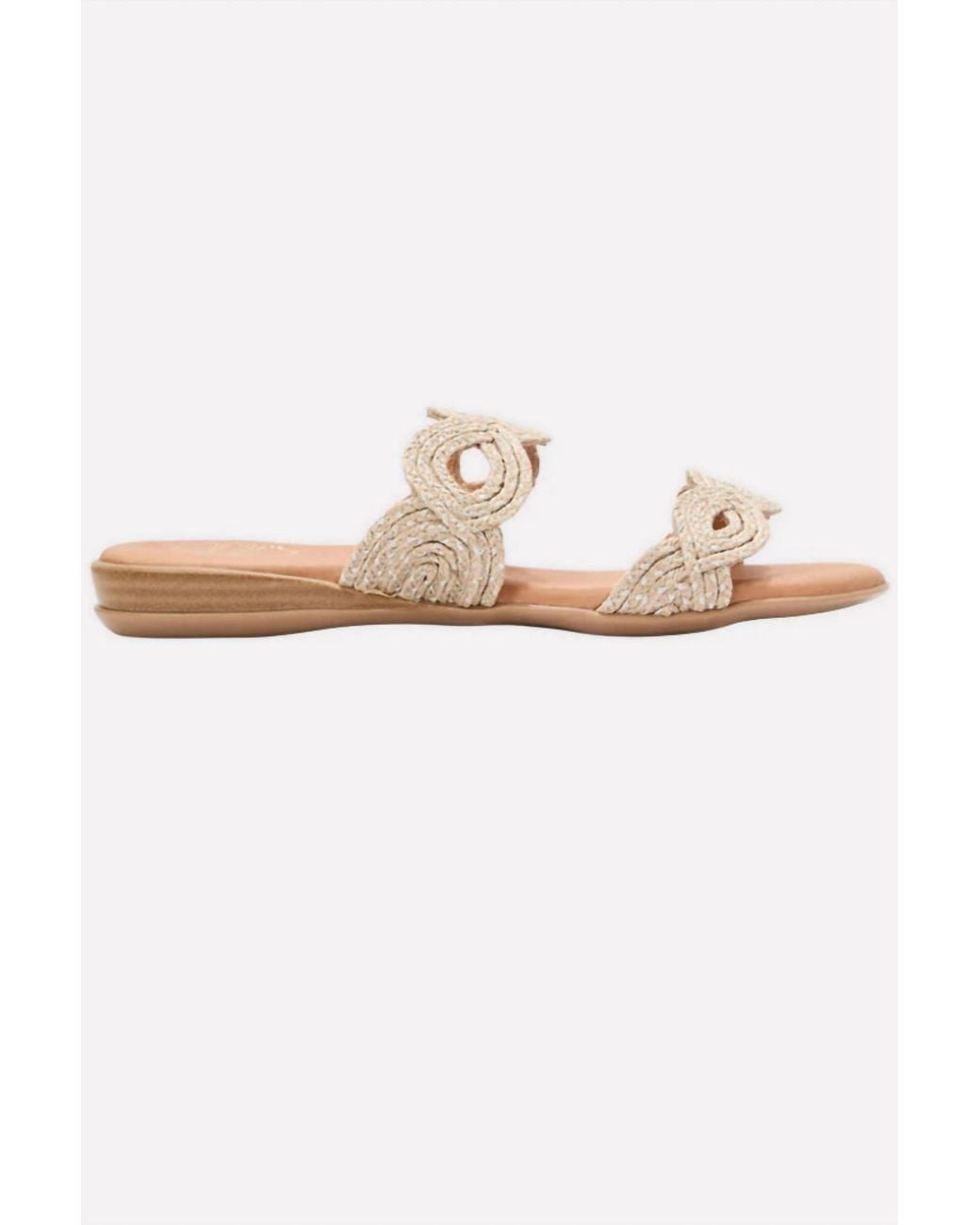 Andre Assous White Nizzie Featherweights Sandal