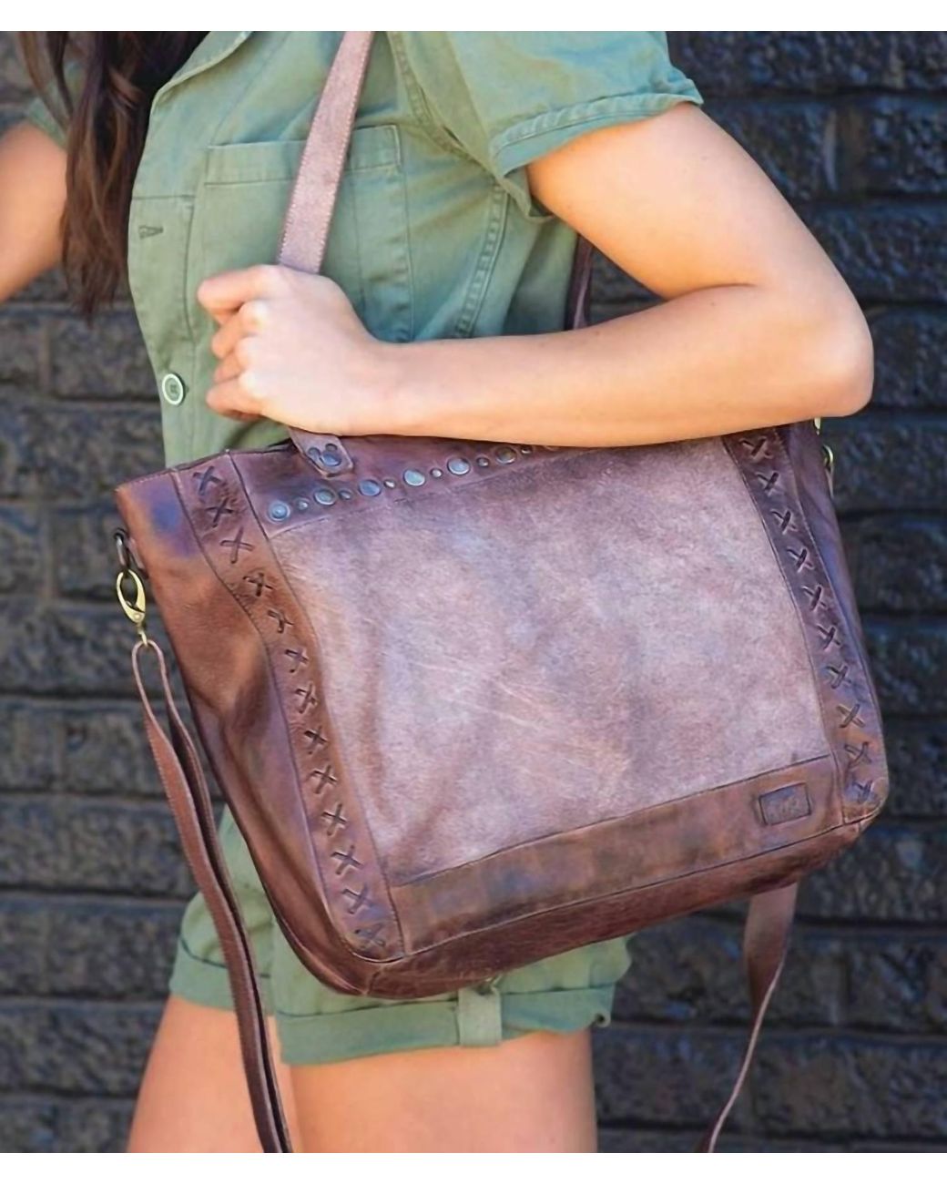 Bed Stu Renata Purse in Gray Lyst