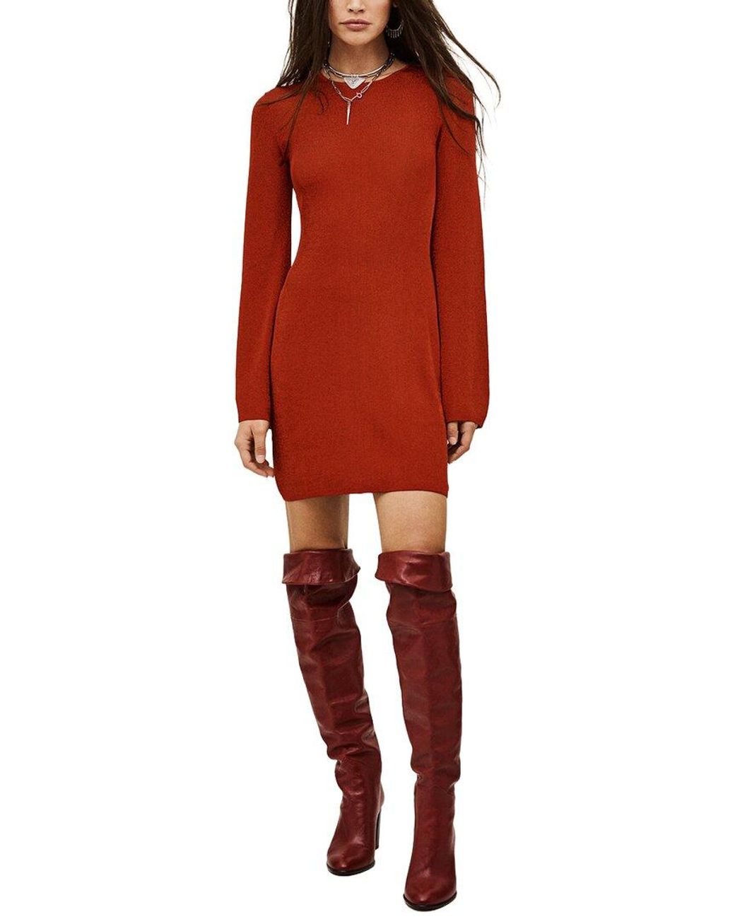 Ba&sh Red Zulma Dress