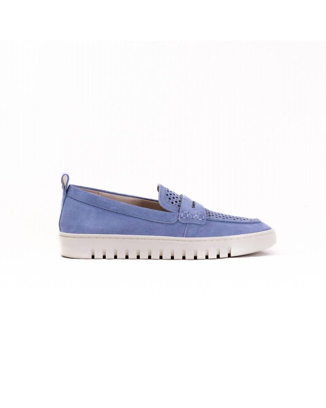Vionic Blue Uptown Perforated Loafer