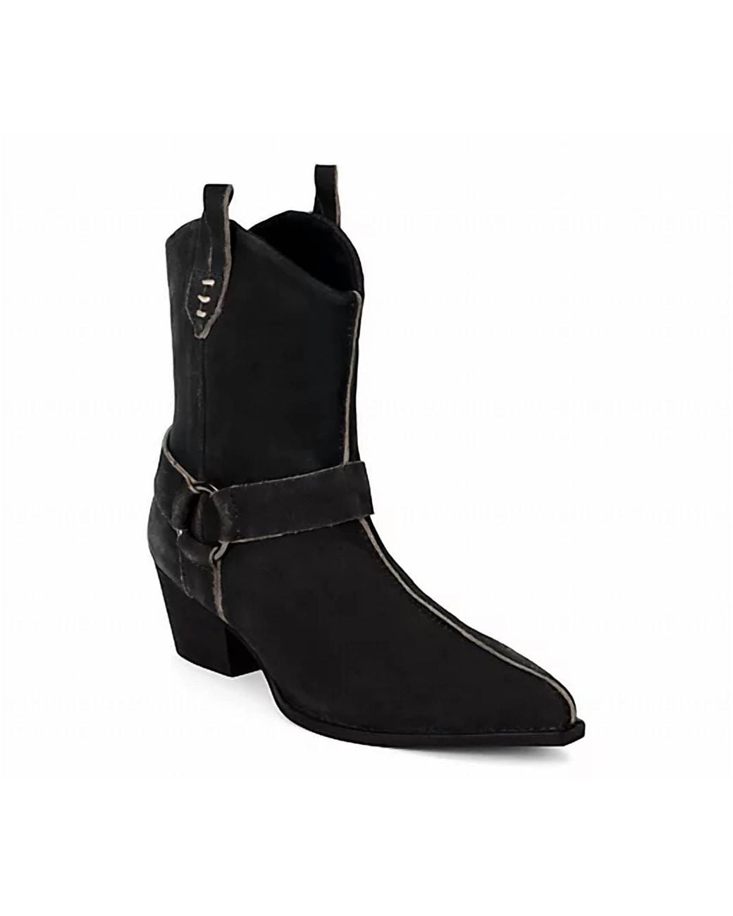 Matisse Black Tombstone Pointed Toe Boots