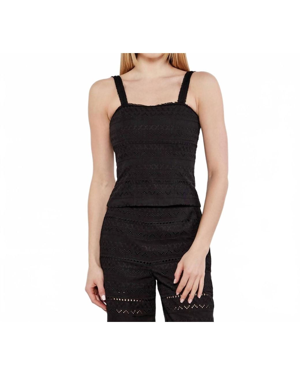 Marella Black Camelot Top