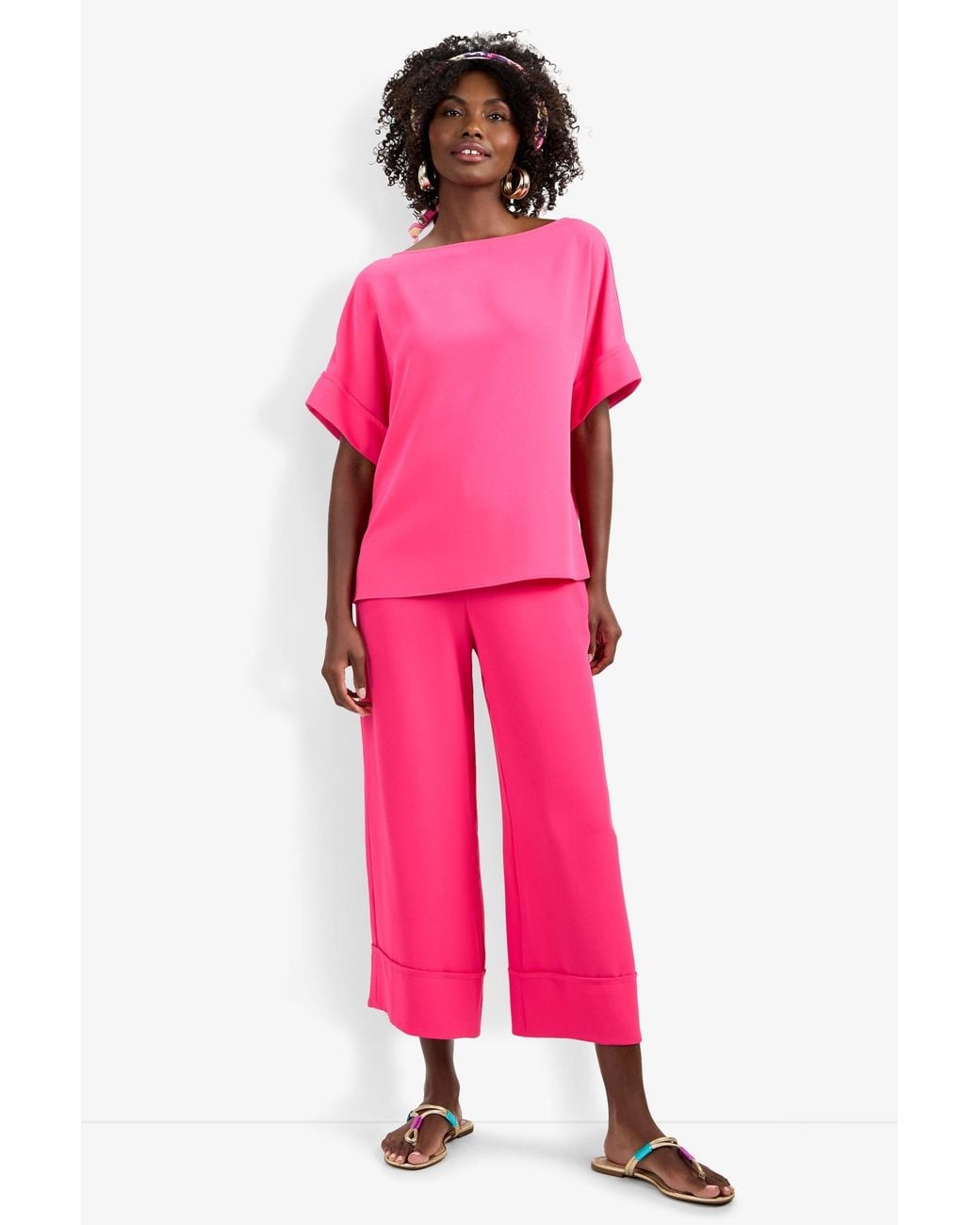 Trina Turk Pink Sofie Top