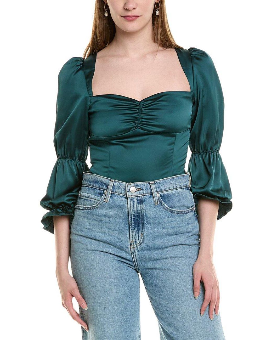 REVERIEE Green Top