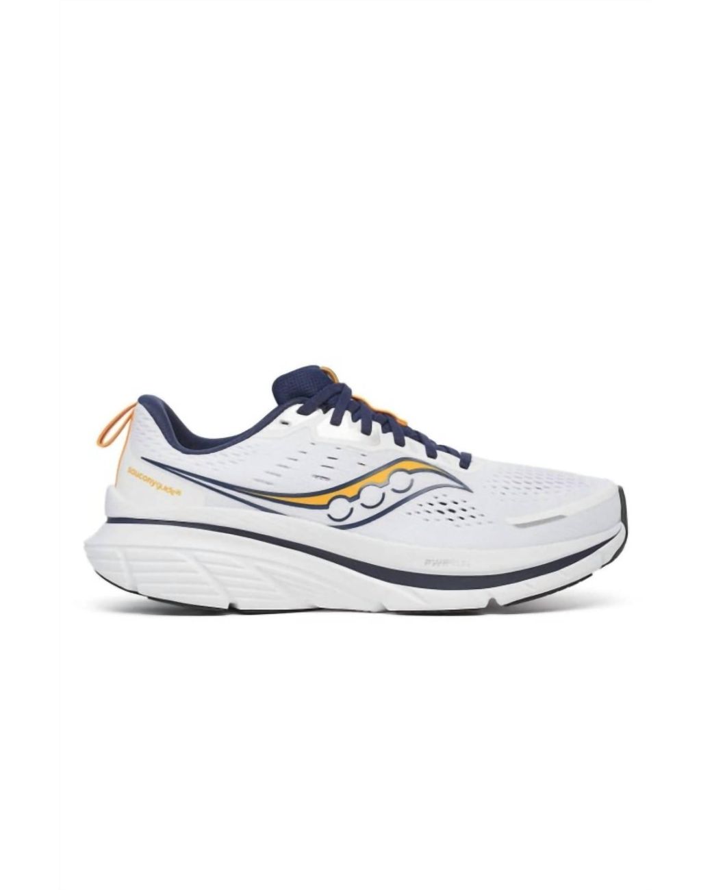 Saucony White Guide 18 Running Shoes for men