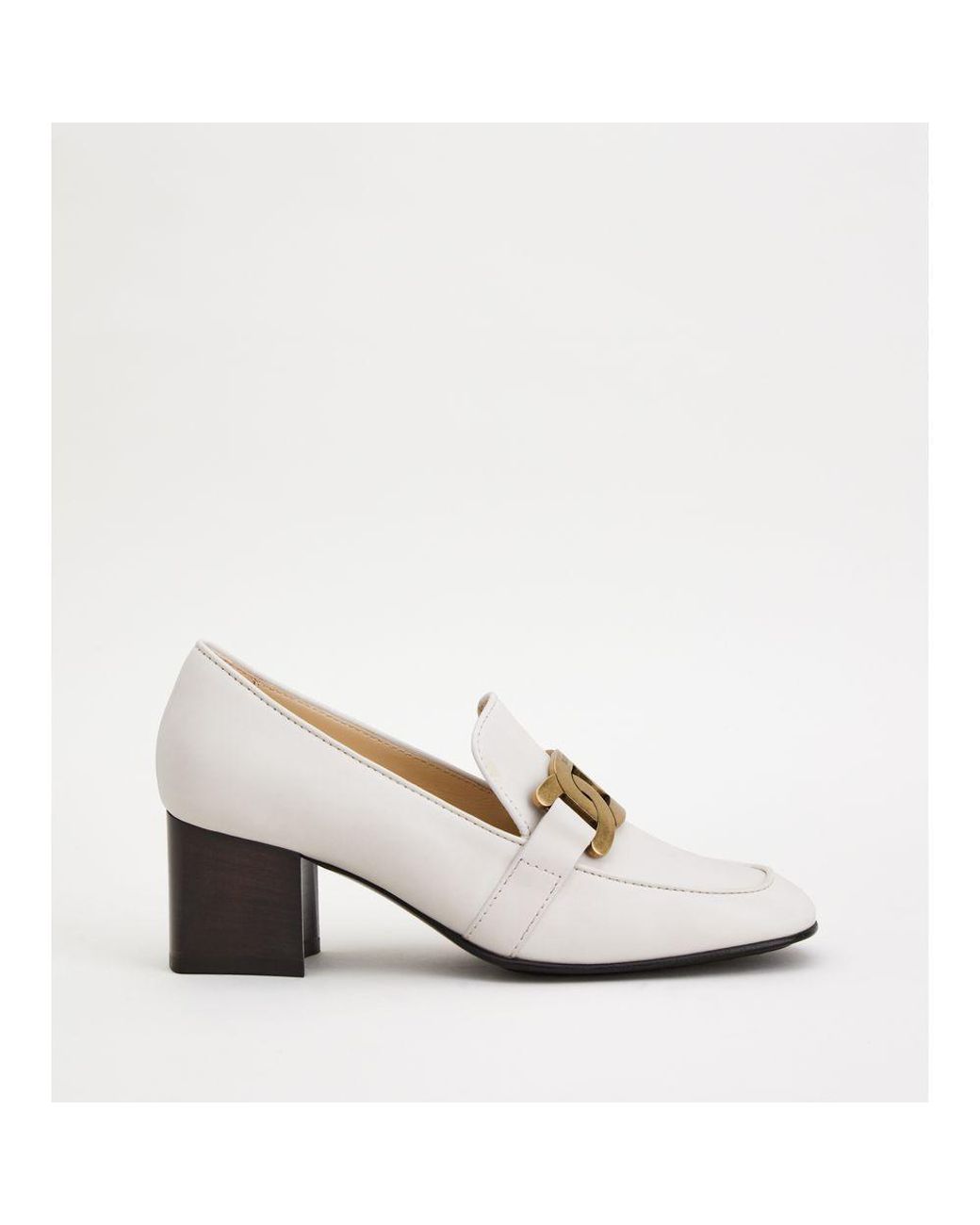 Tod's White Kate Pumps