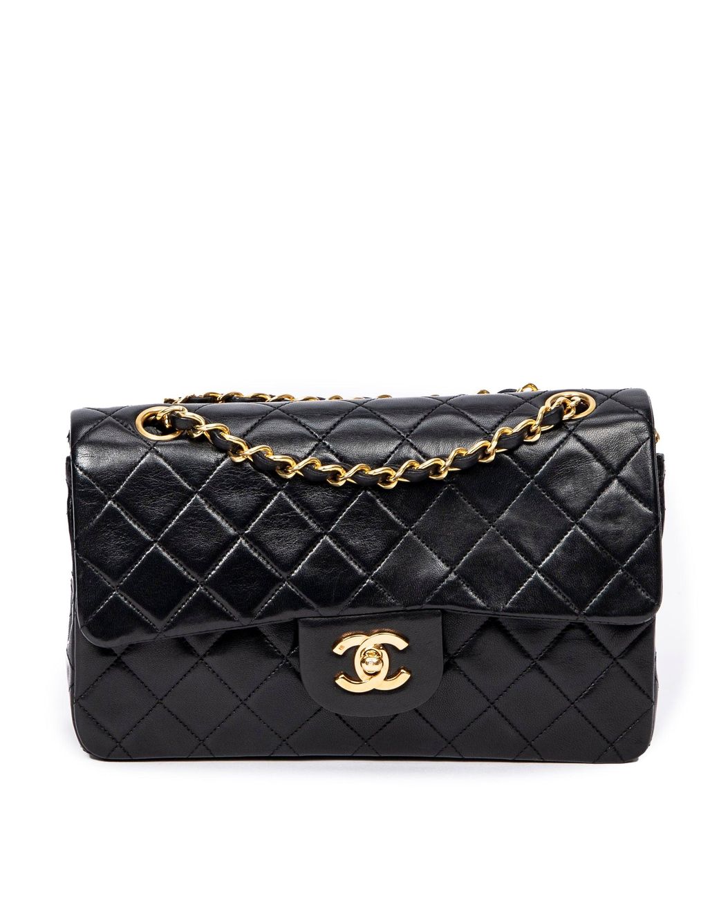 Chanel Classic Double Flap 23 in Black | Lyst