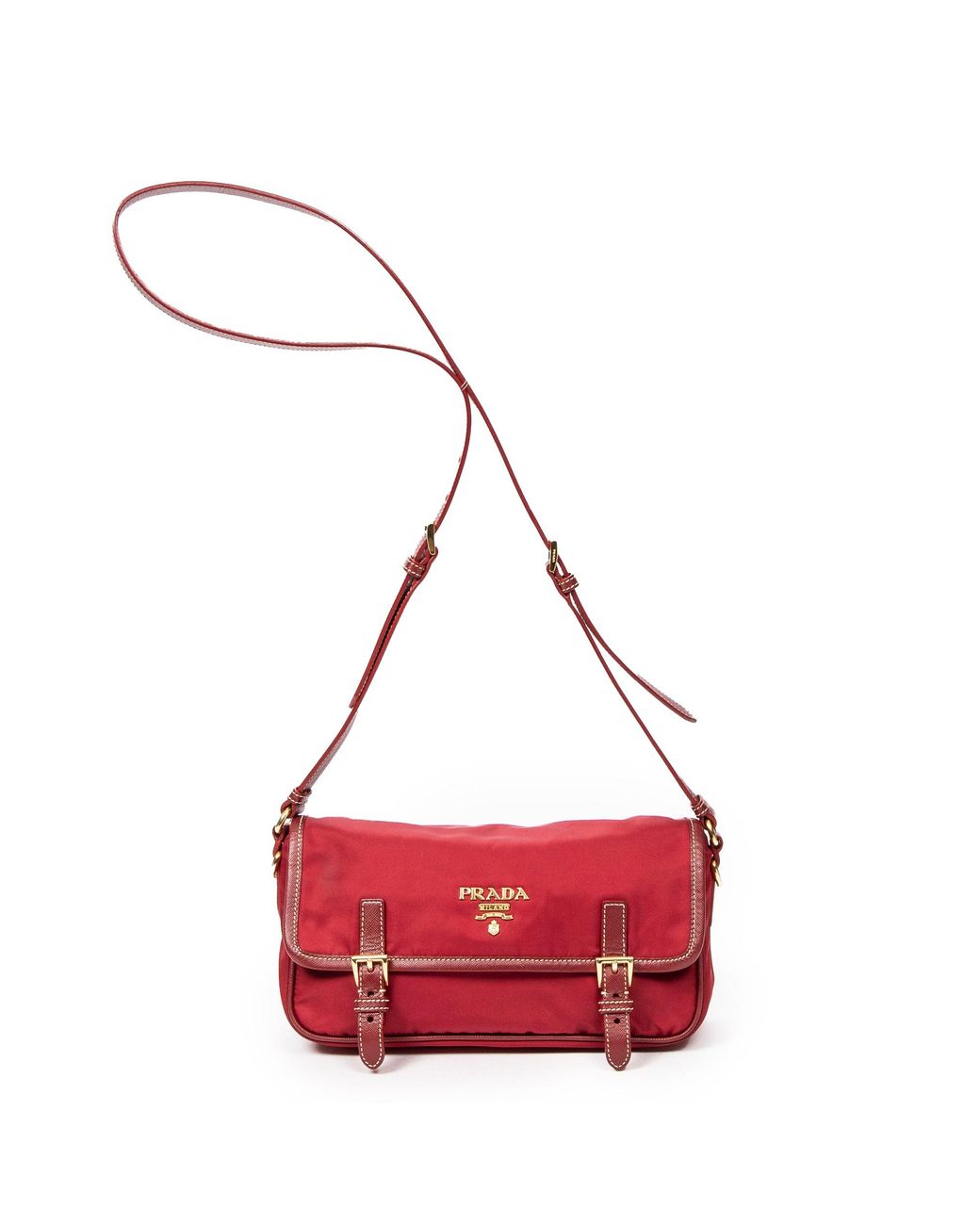 Prada buckle flap crossbody bag new arrivals