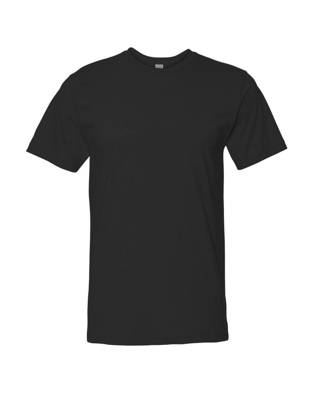 L.A.T Black Fine Jersey Tee for men
