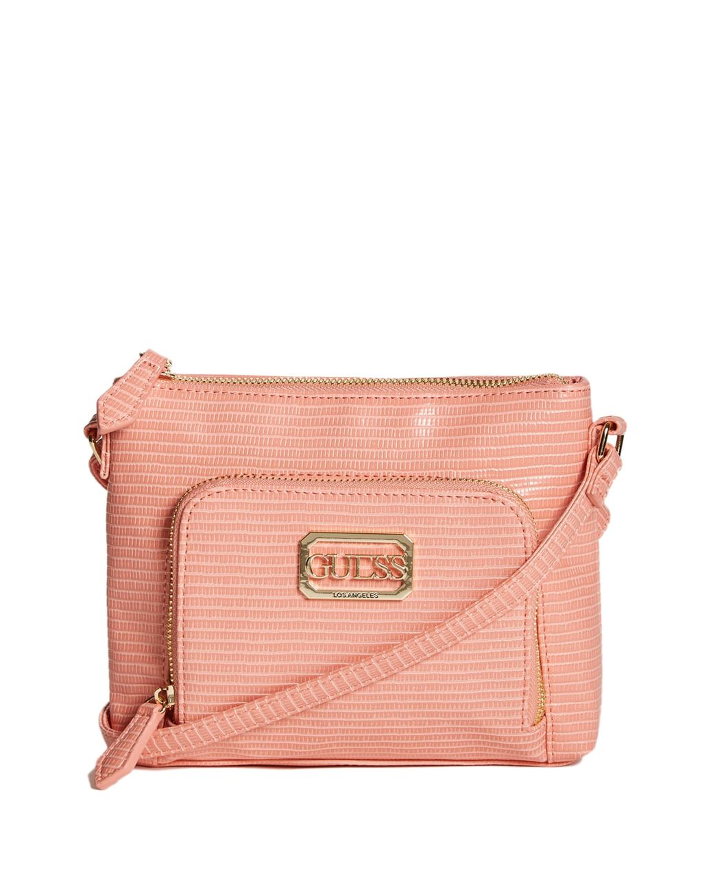 Guess sling bag pink new arrivals